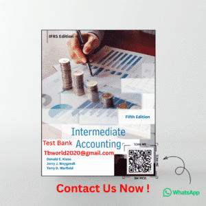 Intermediate Accounting IFRS 5th Edition Test Bank PDF by Kieso Weygandt and Warfield – Cover Image